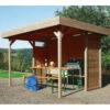 Pavillon De Jardin Regensburg 6m² En Bois Traité Autoclave Avec Panneaux Pré-montés - SOLID -Jardin Soldes pavillon de jardin regensburg 6m en bois traite autoclave avec panneaux pre montes solid