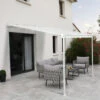 Pergola Adossée 300x300cm En Aluminium Blanc Et Polycarbonate 4mm CIELO - DCB Garden 1 Pergola Adossée 300x300cm En Aluminium Blanc Et Polycarbonate 4mm CIELO - DCB Garden -Jardin Soldes pergola adossee 300x300cm en aluminium blanc et polycarbonate 4mm cielo dcb garden