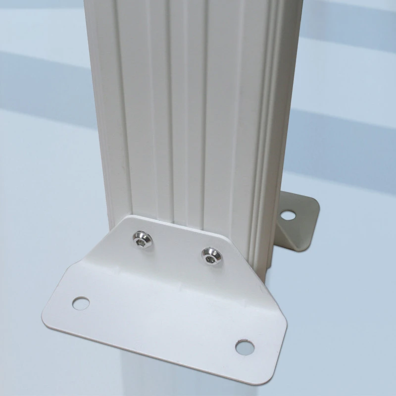 Pergola Adossée 300x300cm En Aluminium Blanc Et Polycarbonate 4mm CIELO - DCB Garden 7 Pergola Adossée 300x300cm En Aluminium Blanc Et Polycarbonate 4mm CIELO - DCB Garden – Image 5