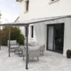 Pergola Adossée 435x300cm En Aluminium Noir Et Polycarbonate 4mm CIELO - DCB Garden 1 Pergola Adossée 435x300cm En Aluminium Noir Et Polycarbonate 4mm CIELO - DCB Garden -Jardin Soldes pergola adossee 435x300cm en aluminium noir et polycarbonate 4mm cielo dcb garden