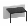 Pergola Adossée Bioclimatique En Aluminium Gris Anthracite 400x400cm Avec Lames Grises APOLO - GardenGate -Jardin Soldes pergola adossee bioclimatique en aluminium gris anthracite 400x400cm avec lames grises apolo gardengate