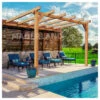 Pergola Adossée En Bois Lamellé-collé 300x300cm Andorra – Maderland 1 Pergola Adossée En Bois Lamellé-collé 300x300cm Andorra – Maderland -Jardin Soldes pergola adossee en bois lamelle colle 300x300cm andorra maderland