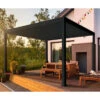 Pergola Bioclimatique Autoportante En Alu Anthracite 3x4m Ombrea 2 Pergola Bioclimatique Autoportante En Alu Anthracite 3x4m Ombrea -Jardin Soldes pergola bioclimatique autoportante en alu anthracite 3x4m ombrea
