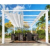 Pergola En Aluminium Blanc 350x350cm Florida – PARAGON OUTDOOR -Jardin Soldes pergola en aluminium blanc 350x350cm florida paragon outdoor