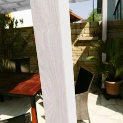 Pergola En Aluminium Blanc 350x350cm Florida – PARAGON OUTDOOR -Jardin Soldes pergola en aluminium blanc 350x350cm florida paragon outdoor 5