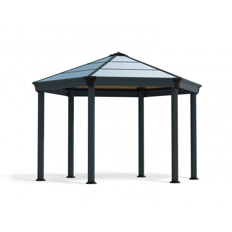 Pergola En Aluminium Et Polycarbonate 359x414,5cm Roma™ - Palram - Canopia 4 Pergola En Aluminium Et Polycarbonate 359x414,5cm Roma™ - Palram - Canopia – Image 2