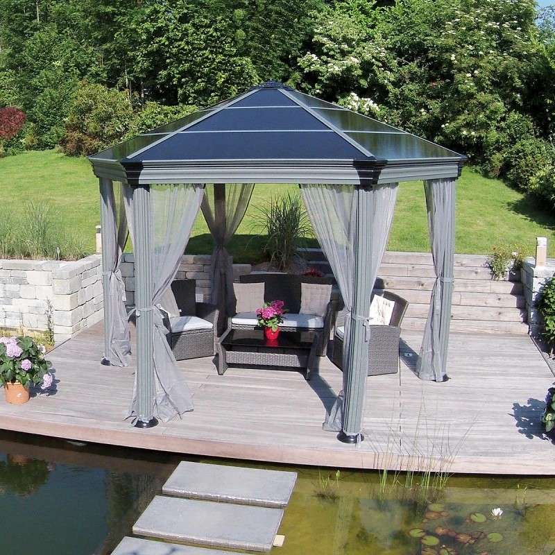 Pergola En Aluminium Et Polycarbonate 359x414,5cm Roma™ - Palram - Canopia 6 Pergola En Aluminium Et Polycarbonate 359x414,5cm Roma™ - Palram - Canopia – Image 4