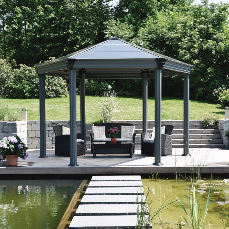 Pergola En Aluminium Et Polycarbonate 359x414,5cm Roma™ - Palram - Canopia 7 Pergola En Aluminium Et Polycarbonate 359x414,5cm Roma™ - Palram - Canopia – Image 5