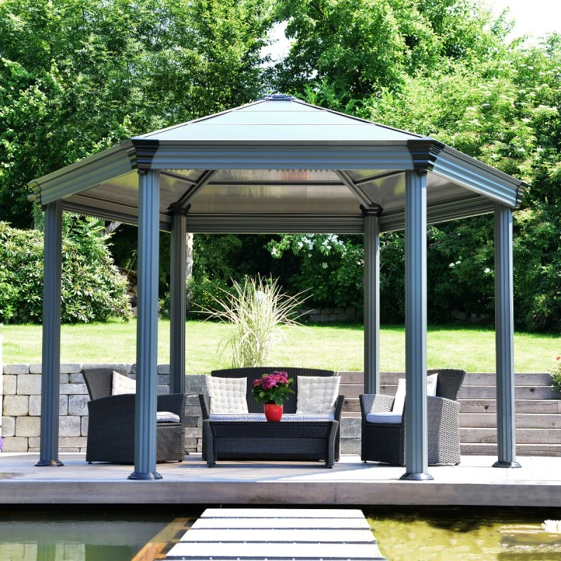 Pergola En Aluminium Et Polycarbonate 359x414,5cm Roma™ - Palram - Canopia 8 Pergola En Aluminium Et Polycarbonate 359x414,5cm Roma™ - Palram - Canopia – Image 6