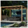 Pergola En Bois Lamellé-collé 500x400cm Santander – Maderland 1 Pergola En Bois Lamellé-collé 500x400cm Santander – Maderland -Jardin Soldes pergola en bois lamelle colle 500x400cm santander maderland