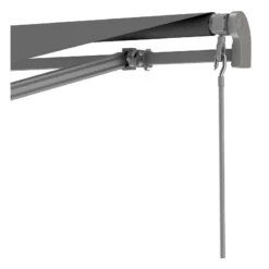 Store Banne Manuel 295x200cm EASY Toile Polyester Grise - X-METAL -Jardin Soldes store banne manuel 295x200cm easy toile polyester grise x metal 4