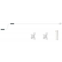 Store Banne Motorisé 350x250cm EASY Toile Polyester Beige - X-METAL -Jardin Soldes store banne motorise 350x250cm easy toile polyester beige x metal 2