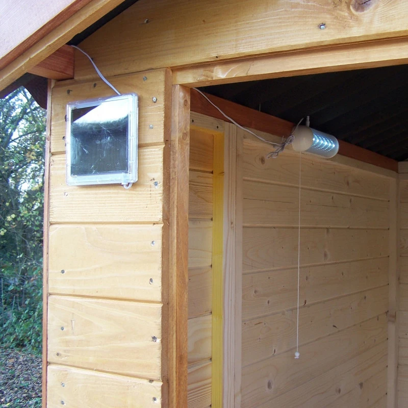 Toilettes Sèches En Bois Massif Certifié - Panneaux 16mm + Plancher 7 Toilettes Sèches En Bois Massif Certifié - Panneaux 16mm + Plancher – Image 5