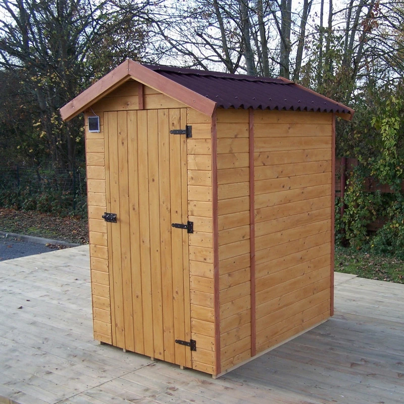 Toilettes Sèches En Bois Massif Certifié - Panneaux 16mm + Plancher 3 Toilettes Sèches En Bois Massif Certifié - Panneaux 16mm + Plancher