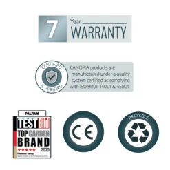 Toit De Terrasse 224x670cm En Aluminium Blanc Et Polycarbonate 6mm SIERRA - Canopia By Palram -Jardin Soldes toit de terrasse 224x670cm en aluminium blanc et polycarbonate 6mm sierra palram 3