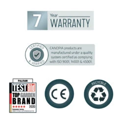 Toit De Terrasse 295x980cm En Aluminium Gris Et Polycarbonate 6mm SIERRA - Canopia By Palram -Jardin Soldes toit de terrasse 295x980cm en aluminium gris et polycarbonate 6mm sierra canopia by palram 5