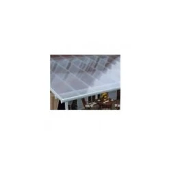 Toit De Terrasse 300x1000cm En Alu Blanc Et Polycarbonate 8mm PATIO -Jardin Soldes toit de terrasse 300x1000cm en alu blanc et polycarbonate 8mm patio 2