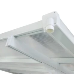 Toit De Terrasse Ajustable En Aluminium Laqué Blanc 3,05x6,18m X-METAL -Jardin Soldes toit de terrasse ajustable en aluminium laque blanc 305x618m x metal 5