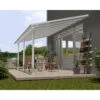 Toit De Terrasse En Aluminium Blanc 3x6,10m + PC 16mm Olympia - Palram - Canopia 1 Toit De Terrasse En Aluminium Blanc 3x6,10m + PC 16mm Olympia - Palram - Canopia -Jardin Soldes toit de terrasse en aluminium blanc 3x610m pc 16mm olympia palram