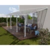 Toit De Terrasse En Aluminium Blanc 3x7,30m + PC 16mm Olympia - Palram - Canopia 1 Toit De Terrasse En Aluminium Blanc 3x7,30m + PC 16mm Olympia - Palram - Canopia -Jardin Soldes toit de terrasse en aluminium blanc 3x730m pc 16mm olympia palram