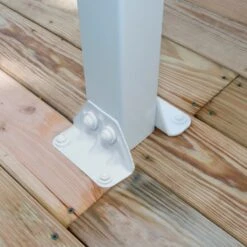 Toit De Terrasse En Aluminium Blanc 3x9,71m + PC 16mm Olympia - Palram - Canopia -Jardin Soldes toit de terrasse en aluminium blanc 3x971m pc 16mm olympia palram 4