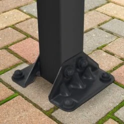 Toit De Terrasse En Aluminium Gris 3x4,25m Et PC 16mm Olympia - Palram - Canopia -Jardin Soldes toit de terrasse en aluminium gris 3x425m et pc 16mm olympia palram 3