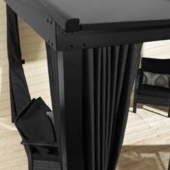 Tonnelle Adossée St. Barth 363x248cm En Aluminium Et Polycarbonate 8mm - SOJAG 9 Tonnelle Adossée St. Barth 363x248cm En Aluminium Et Polycarbonate 8mm - SOJAG -Jardin Soldes tonnelle adossee st barth 363x248cm en aluminium et polycarbonate 8mm sojag 2