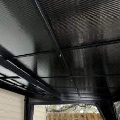 Tonnelle Adossée St. Barth 363x248cm En Aluminium Et Polycarbonate 8mm - SOJAG 11 Tonnelle Adossée St. Barth 363x248cm En Aluminium Et Polycarbonate 8mm - SOJAG -Jardin Soldes tonnelle adossee st barth 363x248cm en aluminium et polycarbonate 8mm sojag 4