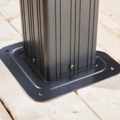 Tonnelle De Jardin Messina 298x363cm En Aluminium Thermolaqué Anthracite – SOJAG -Jardin Soldes tonnelle de jardin messina 298x363cm en aluminium thermolaque sojag 5