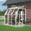 Véranda En PVC Et Polycarbonate Transparent 200x200cm Sun Room - Canopia By Palram