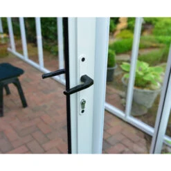 Véranda En PVC Et Polycarbonate Transparent 200x386cm Sun Room - Canopia By Palram -Jardin Soldes veranda en pvc et polycarbonate transparent 200x386cm sun room rion 4