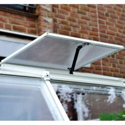 Véranda En PVC Et Polycarbonate Transparent 258x570cm Sun Room - Canopia By Palram -Jardin Soldes veranda en pvc et polycarbonate transparent 258x570cm sun room rion 3