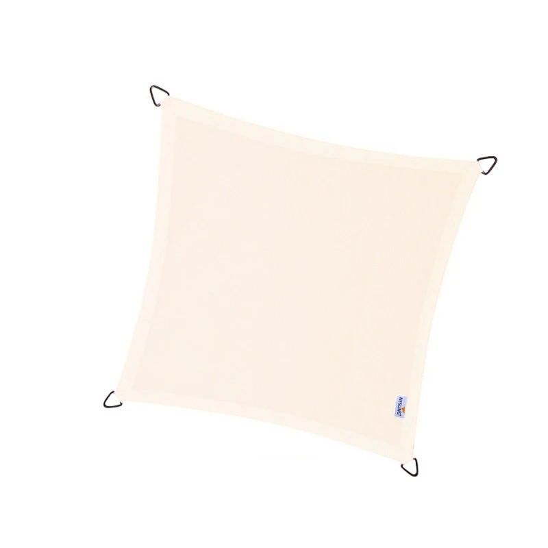 Voile D'ombrage Carrée Dreamsail 400x400cm Blanc Imperméable – NESLING 2 Voile D'ombrage Carrée Dreamsail 400x400cm Blanc Imperméable – NESLING
