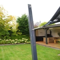 Voile D'ombrage Triangle Coolfit 360x360x360m Noir - NESLING -Jardin Soldes voile d ombrage triangle coolfit 360x360x360m noir nesling 3