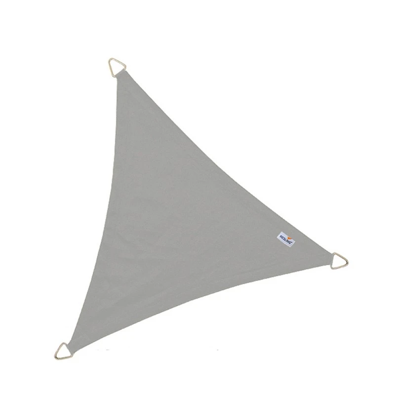Voile D'ombrage Triangle Dreamsail 500x500x500cm Gris Imperméable - NESLING 4 Voile D'ombrage Triangle Dreamsail 500x500x500cm Gris Imperméable - NESLING – Image 2